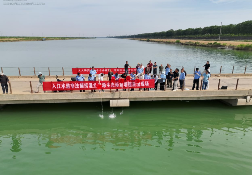 增殖放流修复渔业资源 以案说法共护水域生态...